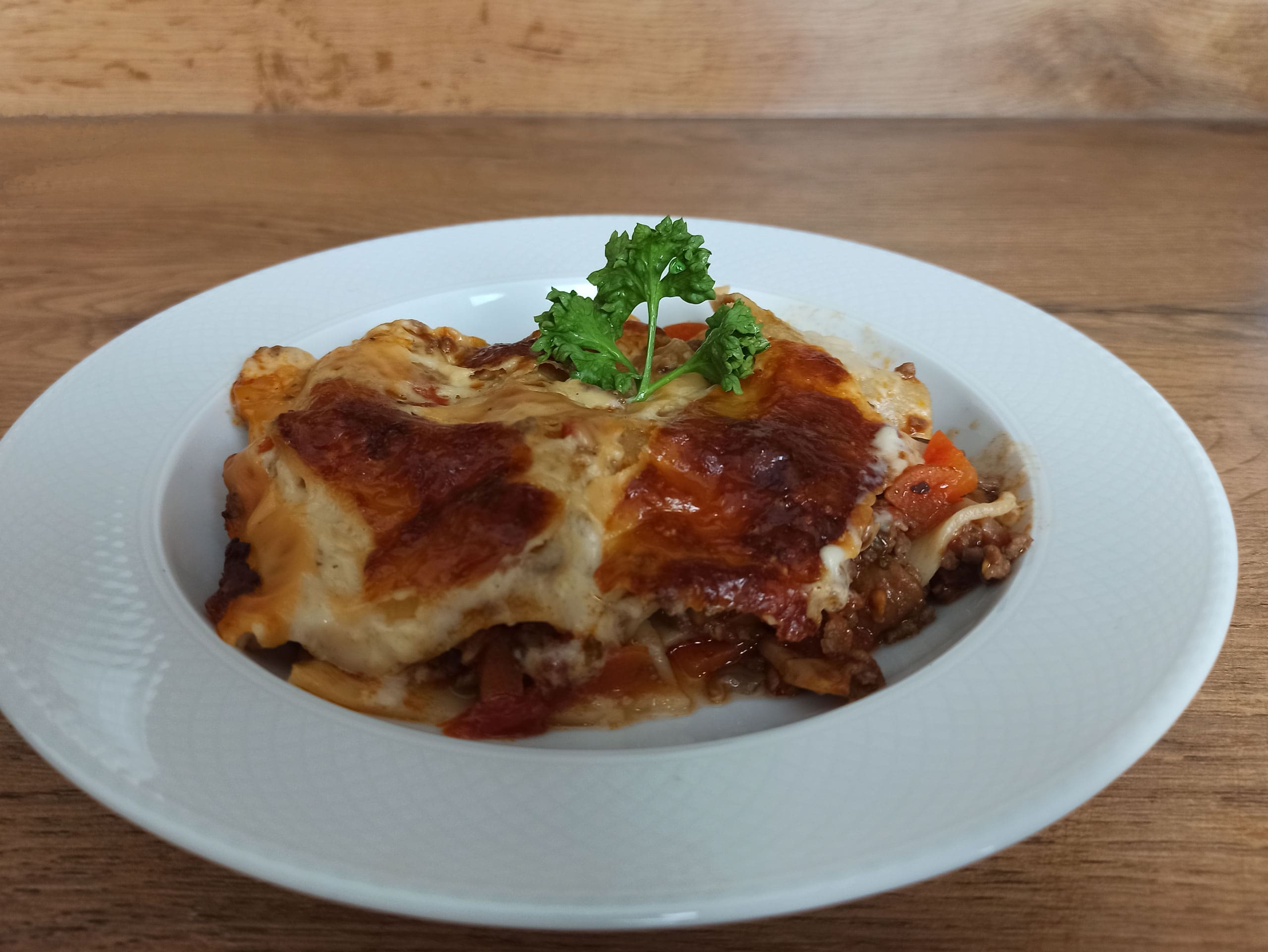 Würzige Lasagne