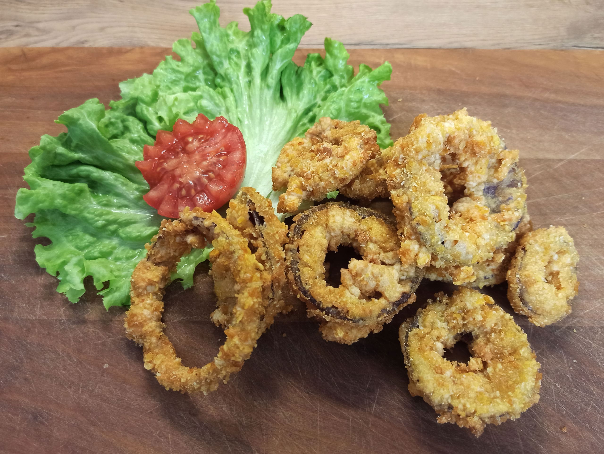 Knusprige Onion Rings